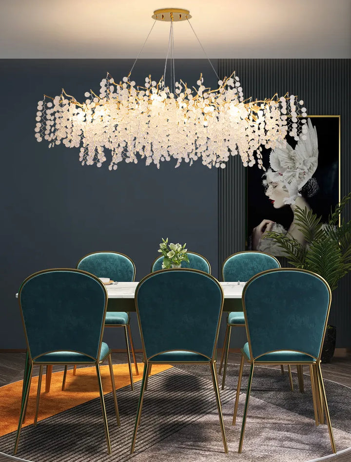 Motif D'eau Chandelier Galileo Lights