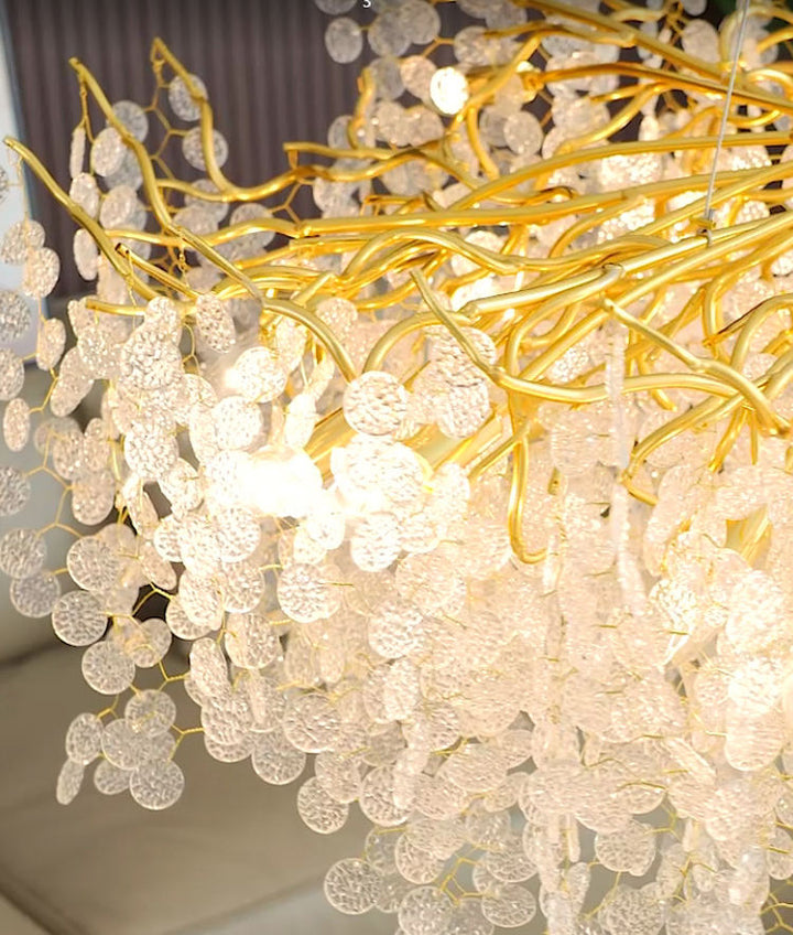 Motif D'eau Chandelier Galileo Lights